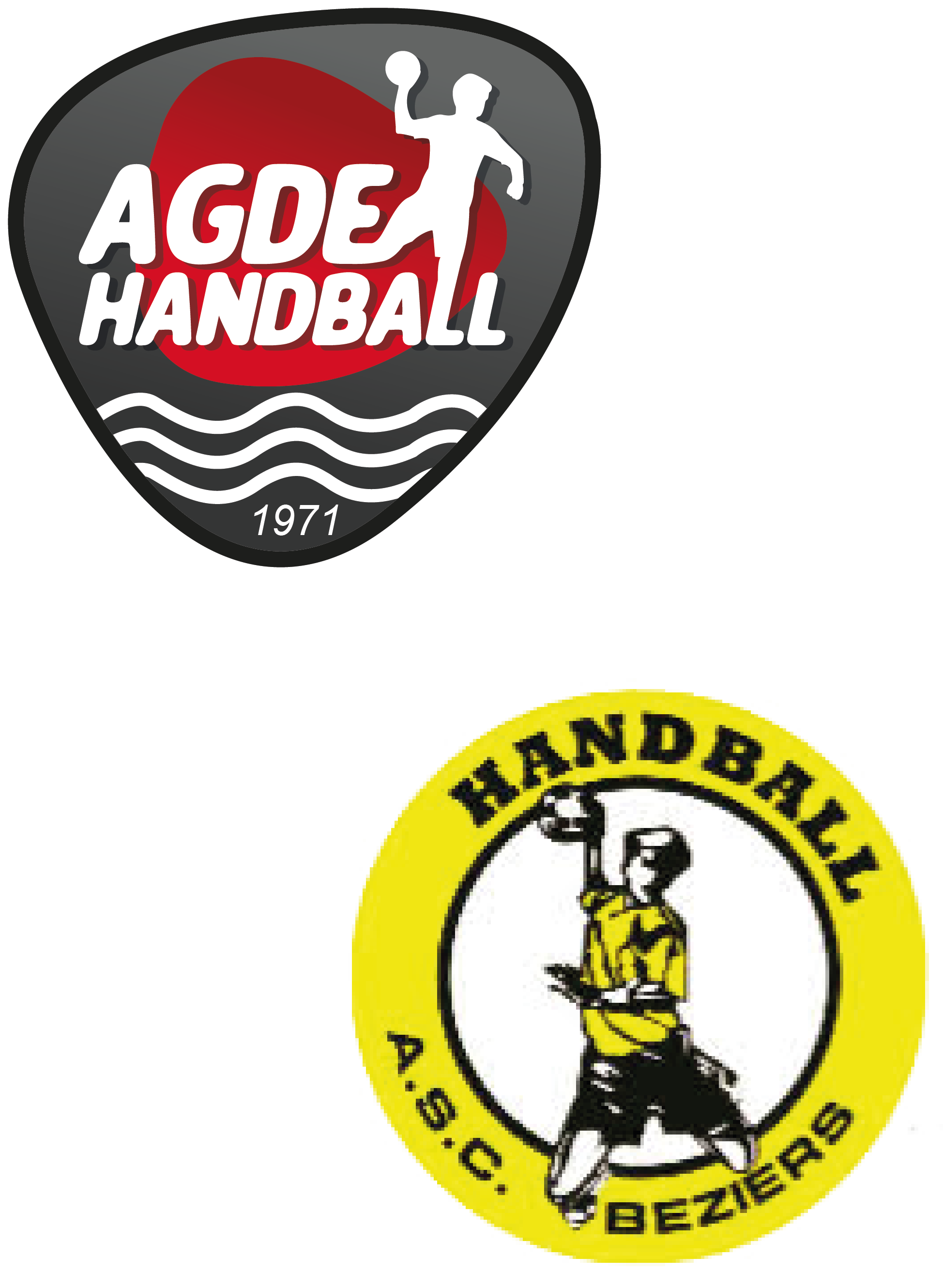 Logo du club de Agde Handball dans l'Hérault